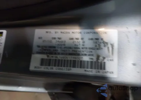 2012 Mazda Mazda3 I Sport z USA, uszkodzony, nr VIN JM1BL1UG0C1598327